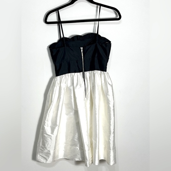 Maggy London Formal Black White Dress Size 4 - Picture 4 of 11
